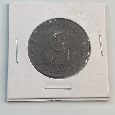 Vintage JFK Coin Token 35th US President Commemorative John F