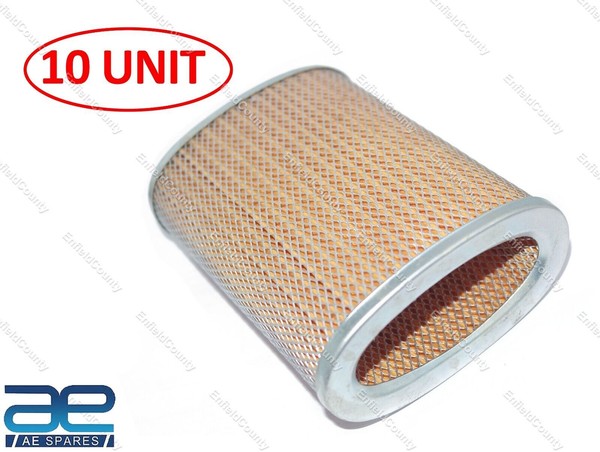 Lambretta Luftfilter Set Von 10 StüCk Serie 3 LI TV SX GP Roller Gec-image