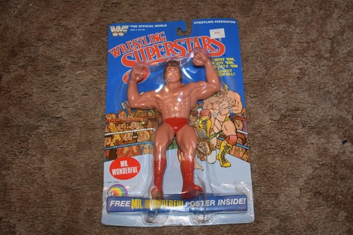 LJN WWF WRESTLING SUPERSTARS, MR. WONDERFUL. 1985,...