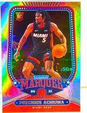 Precious Achiuwa 2020-21 Chronicles Basketball Marquee Refractor Rookie Card#269