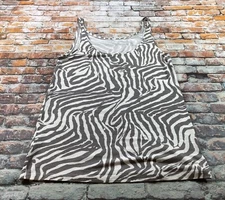 Loft Top Ladies Large Sleeveless Shirt Tank Lightweight Stretch Casual Womens