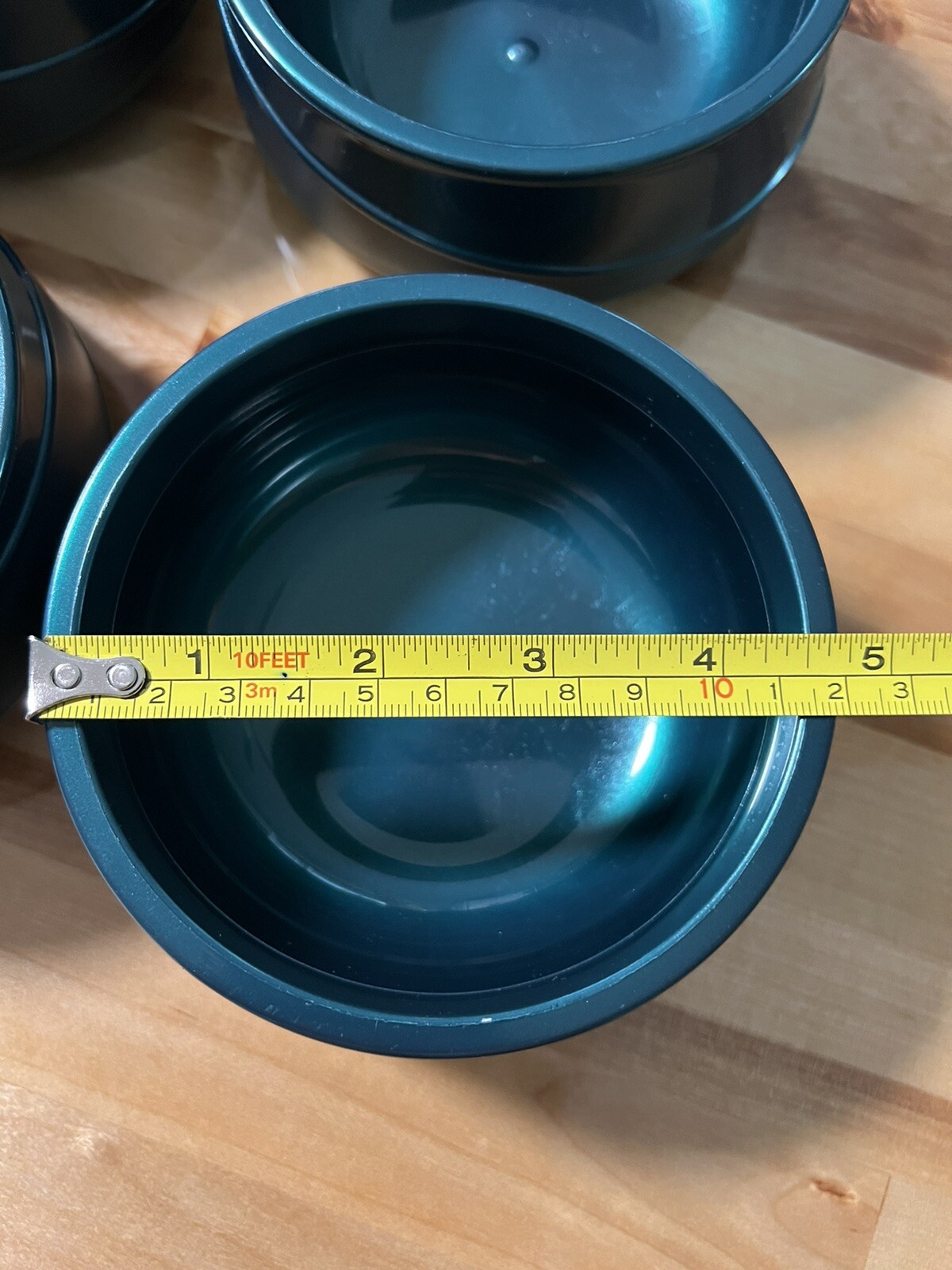 NEW Aladdin Temp-Rite Stackable Camping Soup Bowls Emerald Green 8oz ...