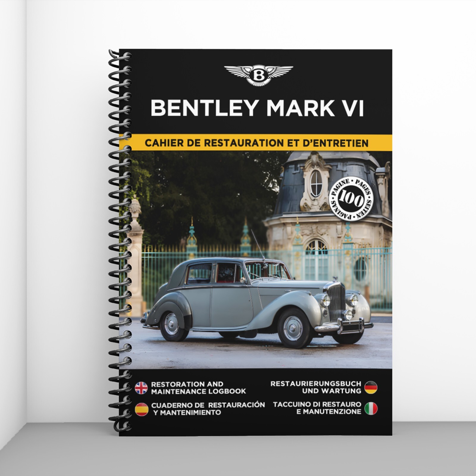 Cahier restauration Bentley Mark VI guide entretien auto collection mécanique ancienne