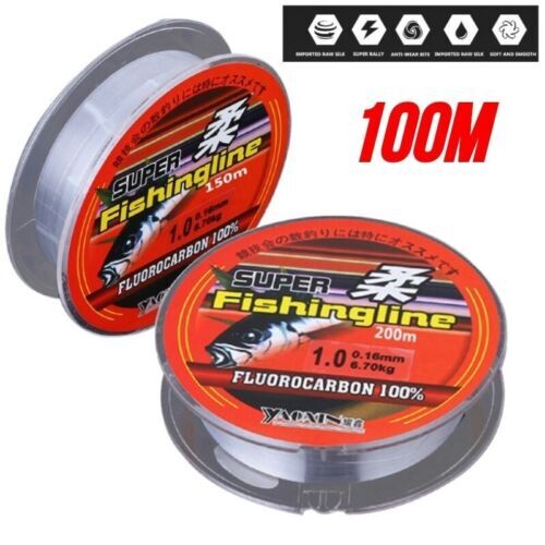 Bas De Ligne Nylon Varivas Avani SMP Shock Leader - 50m 35lb - Violet Transparent