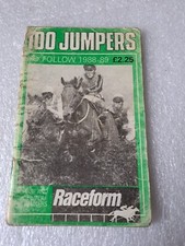 Raceform 100 Jumpers To Follow For 1988-89 (National Hunt Horse Racing Booklet).