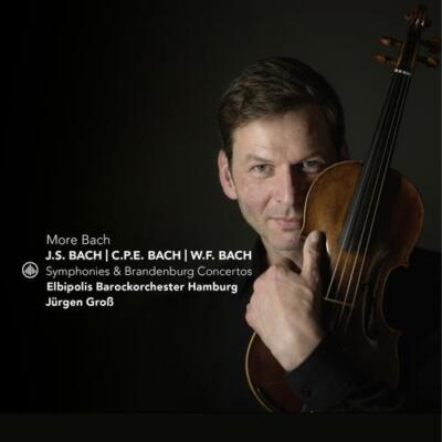 C.P.E. BACH/J.S. BACH: MORE BACH - CD