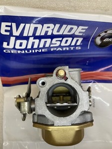 Remanufactured Johnson Evinrude 15 HP Carburetor 1974-1992 Ultrasonic Rebuilt