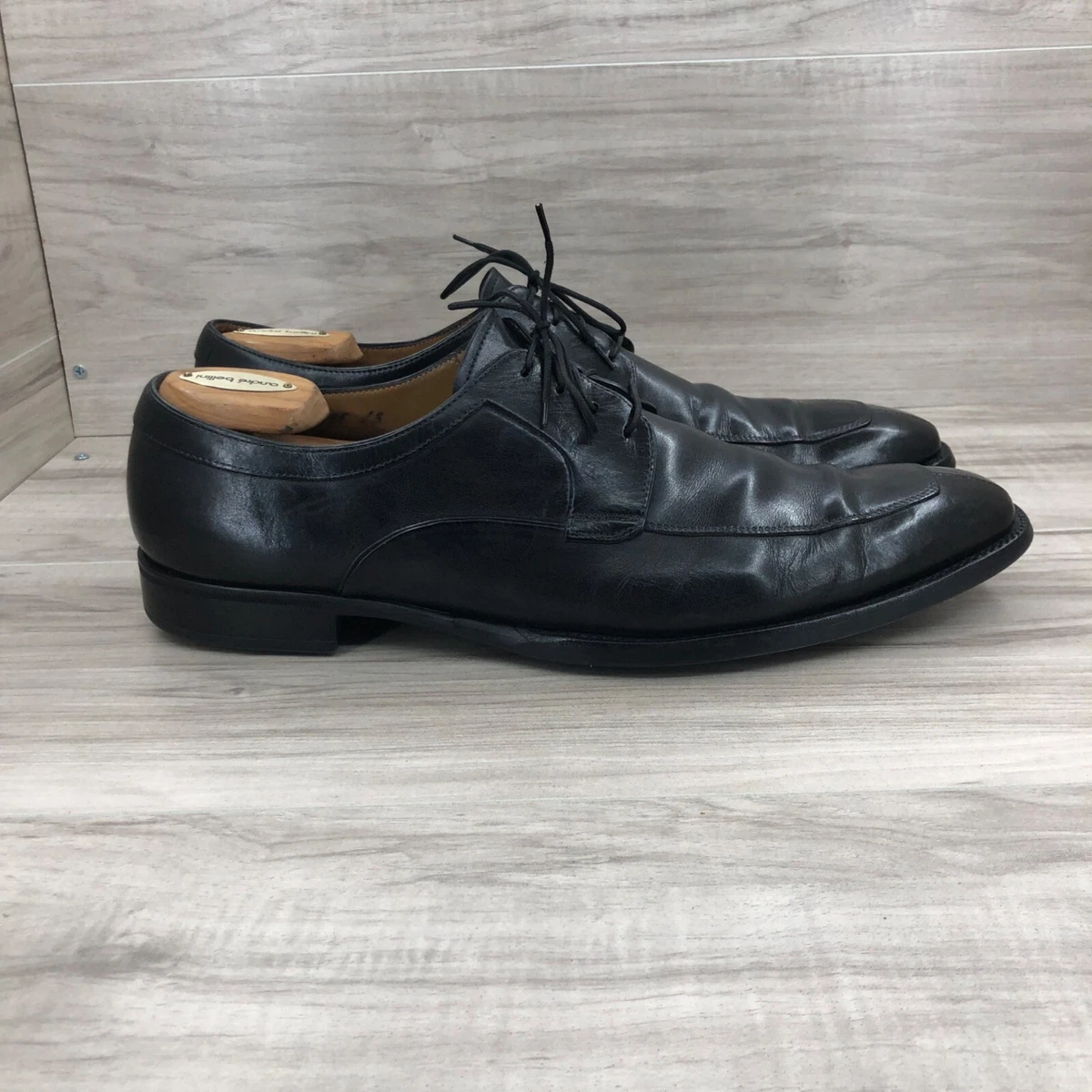 Silvano Sassetti Wingtip Brogue Oxfords Black 10 Black Dress Shoes Silvano Sassetti for Men for sale | eBay main image 2