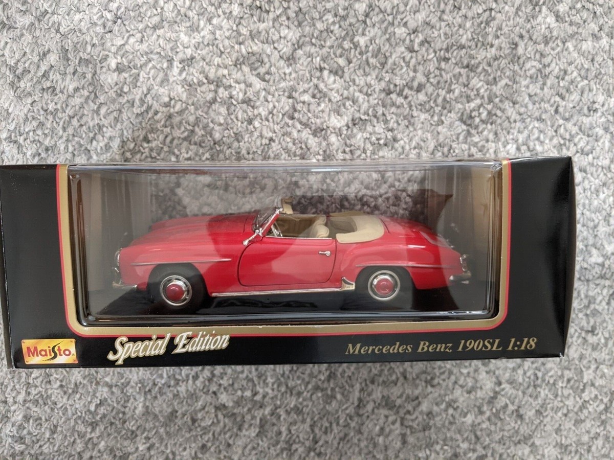 Maisto Mercedes Benz 190SL 1:18 Special Edition (Open Box) | eBay
