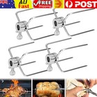 <!--F#f_0-->1Pcs 4 Prongs Barbecue Forks Stainless Steel Durable Outdoor Rotisserie Meat BBQ<!--F/-->