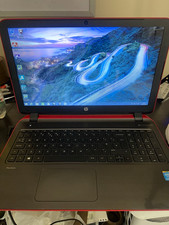 HP Pavilion 15 15in Laptop Intel Core i3-4030U 8GB RAM Win 8.1 Red/Black