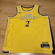 Rickea Jackson #2 Nike Basketball Jersey Los Angeles Sparks Large Rare 2XL 56