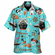 Disney Cruise V2 Unisex Hawaiian Shirt