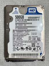 Western Digital 500GB WD5000BPVT SATA II 2.5" 5400RPM Laptop HDD Hard Disk Drive