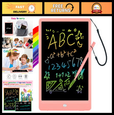 10" LCD Writing Tablet, Colorful Doodle Board for Kids, Drawing Pad Gift for Age