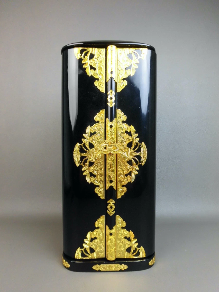 JAPANESE H40cm 15.7” ZUSHI BUTSUDAN BUDDHA SHOW CASE BUDDHIST STATUE HOME SHRINE