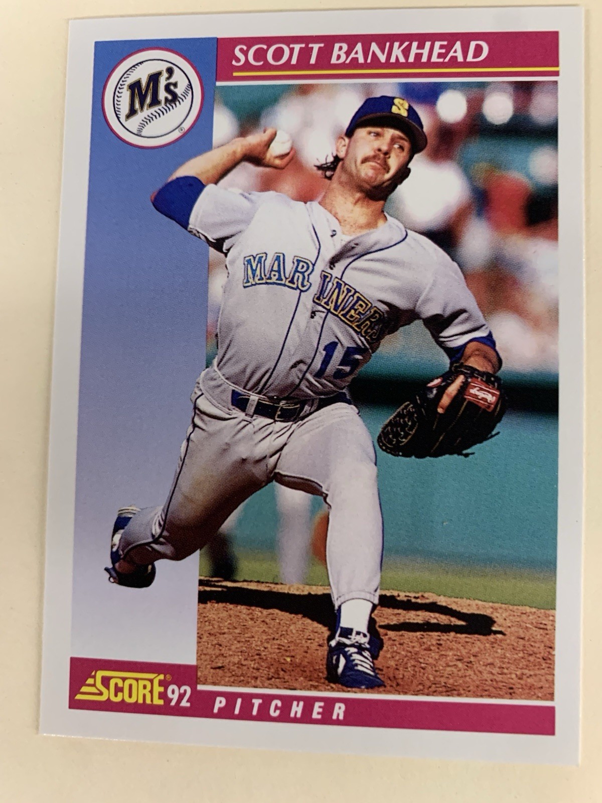 1992 Score #594 Scott Bankhead
