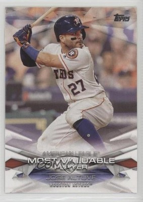 2018 Topps MLB Awards Jose Altuve #MLBA-12 9ij