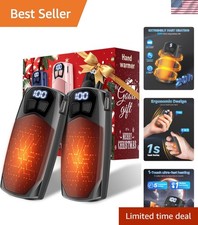 Funaudio Hand Warmers Rechargeable 2 Pack - 6000mAh Electric AI Handwarmers w...