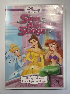 Disney Princess Sing Along Songs - Vol. 1: Once Upon a Dream (DVD, 2004)