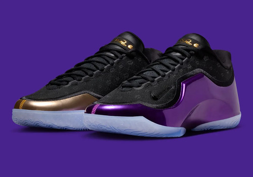 Nike LeBron XXIII 23 Lux Chosen One Purple Gold Black IF0694-001 sz 10 Men's