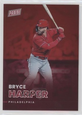 2022 Panini National Convention Red 32/99 Bryce Harper #51 ii1