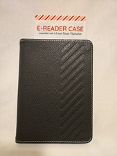 E-Reader Kindle Paperwhite Case Black 6.8" Magnetic Closure New See Pic For Size