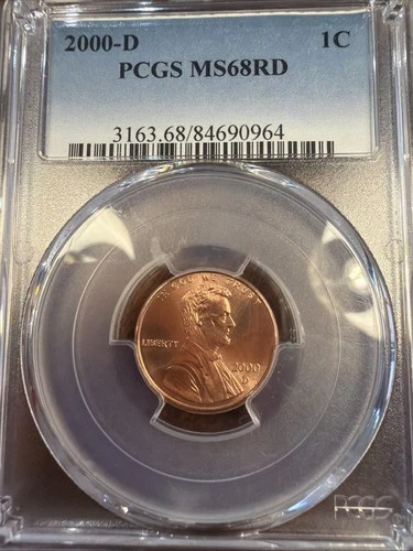 2000-D Lincoln Memorial Cent — photo from another recent sale