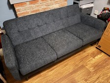 LOCAL DELIVERY Oslo Fabric 3 Seater Sofa - EXCELLENT CONDITION RRP £299