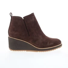 Sofft Emeree SF0049020 Womens Brown Suede Ankle & Booties Boots
