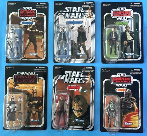 STAR WARS 2011 VINTAGE COLLECTION CASE FRESH OF 12 UNPUNCHED JANGO FETT VC34