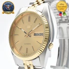 [ NEAR MINT ] SEIKO 5 7009-3110 Automatic Day Date 36mm Gold Vintage Men's Watch