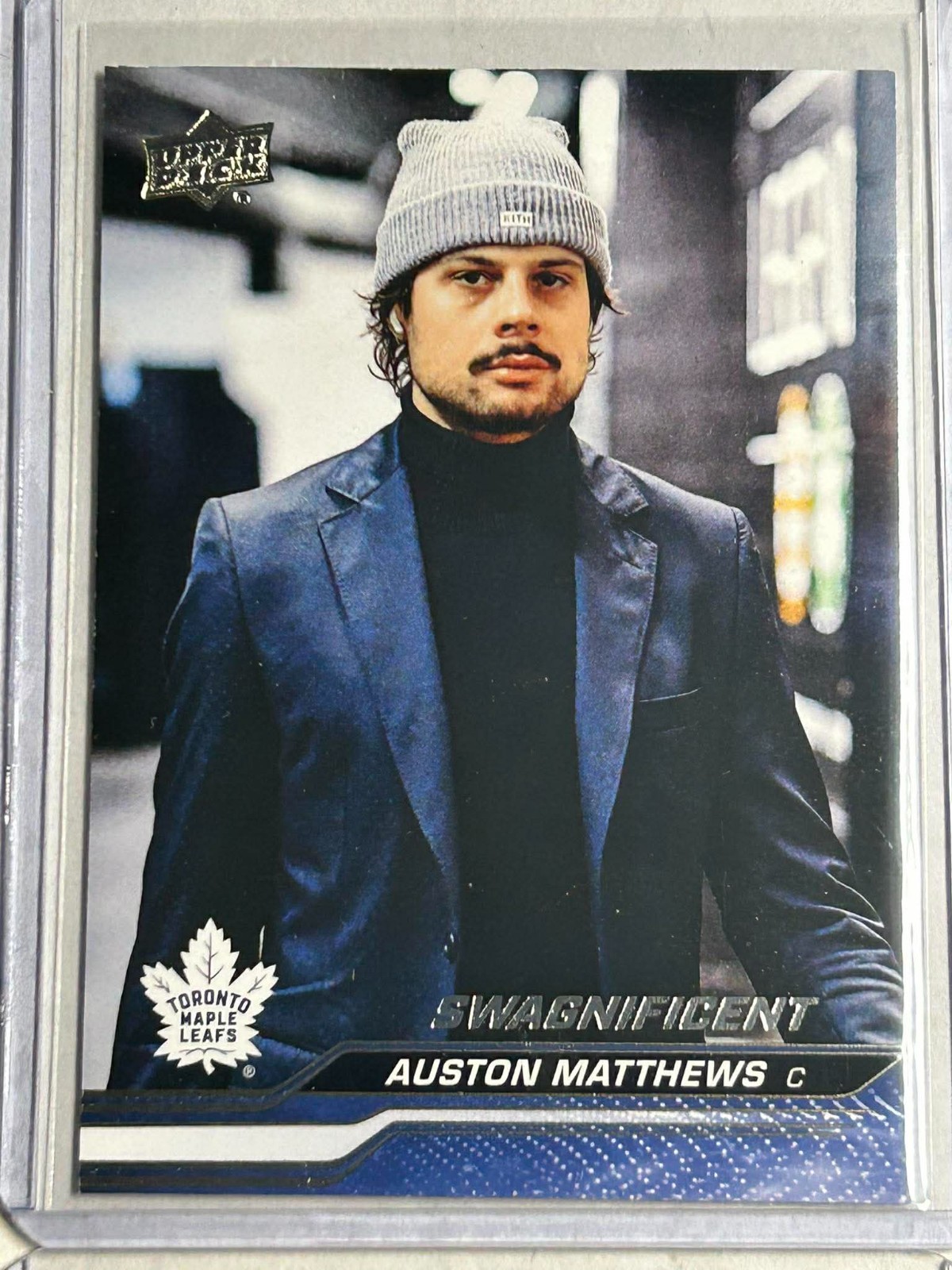 2023-24 Upper Deck Swagnificent #167 Auston Matthews - Toronto Maple **Rare**