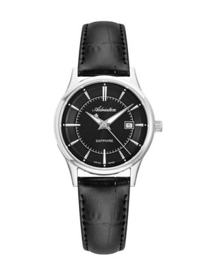 ADRIATICA Women Quartz Casual Watch Classic Dress Black Dial Waterproof Swiss Fa