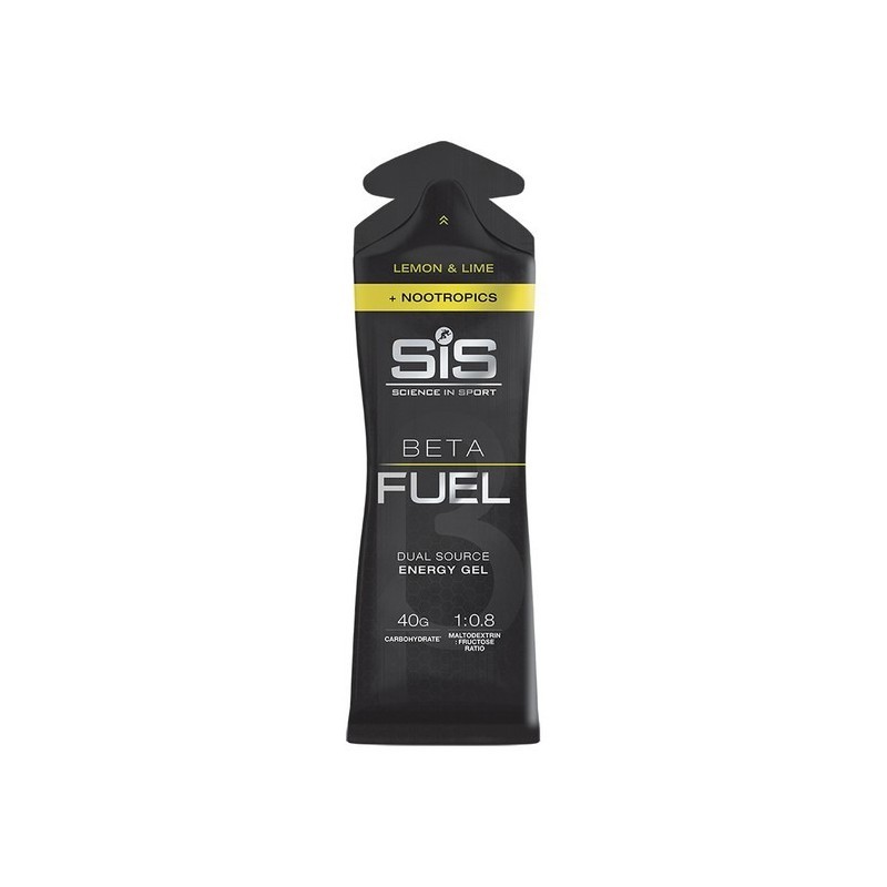 gel beta fuel + nootropics gusto limone e lime - pack 6x60ml SIS131513 SIS Scien