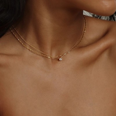 Dual Mode Ripple Gradient Chain with Magnetic Light Effect for Minimalist Style
