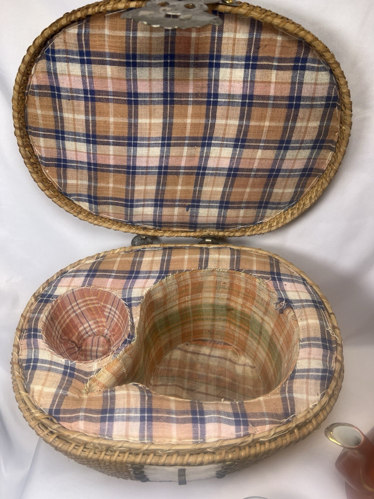 ATQ VTG Chinese Porcelain Jingdezhen Gild Crowned Crane Sand Red Glaze Tea Set