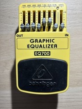 Behringer graphic equalizer guitar pedal EQ700 7-Band