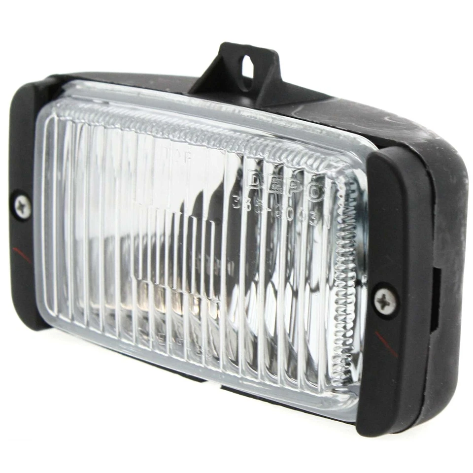 Clear Lens Fog Light For 88-97 Chevy C1500 LH or RH Plastic Lens with Bulb - Image 2 of 4