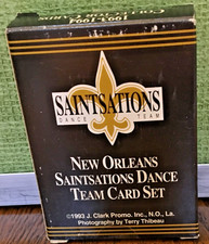 1993-94 SAINTSATIONS DANCE TEAM-NEW ORLEANS TEAM CARD SET- J. CLARK PROMO