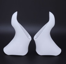 Bike Brake Levers Hoods Compatible with Shimano 105 5600/5601/6600 Ultegra white