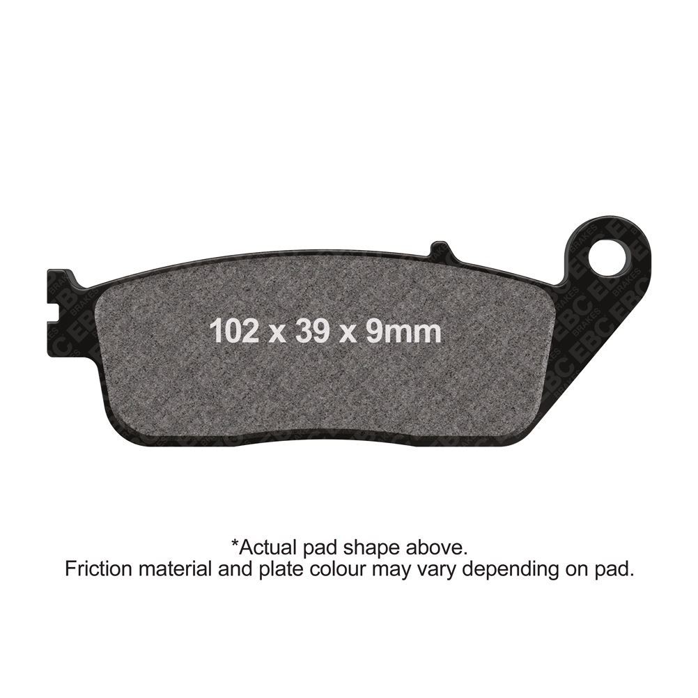 EBC HH Brake Pad Front Left Triumph Street Triple S 660 Brembo Rear 2017 - 2020 - Image 64