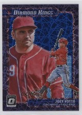 2021 Panini Donruss Optic Diamond Kings Blue Velocity Prizm 58/99 Joey Votto 0m0