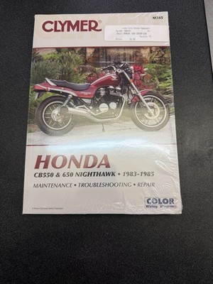 1983-85 Honda CB550-650 NightHawk Service Repair Manual Clymer