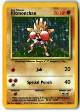 1999 Hitmonchan ⭐️ 7/102 Holo Rare Base Set WOTC Vintage Unlimited Pokemon NM/LP on eBay