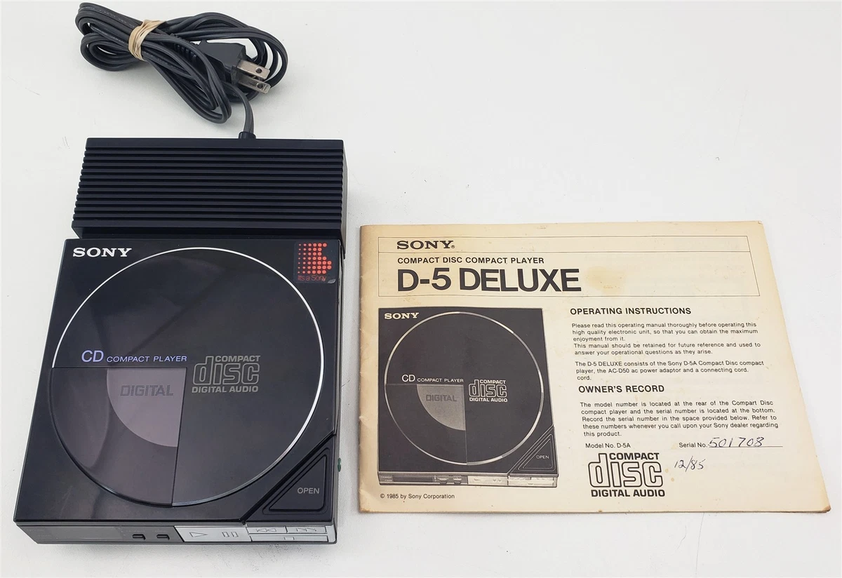 Sony Black Personal CD Players for sale | eBay
