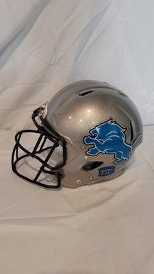 Riddell Detroit Lions Football Helmet Adult S/M Display Prop Project Read