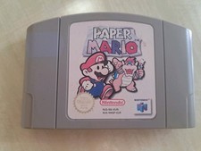 Thumbnail of ebay&reg; auction 327267175134 | Paper Mario Nintendo 64 Spiel - N64  Modul, Cartridge Videospiel Klassiker