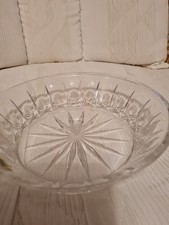 Kristallschale, Bleikristall, handgeschliffen