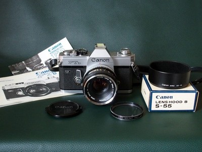 Canon FTb QL+FD 1.8-50mm - Super Zustand, CdS kalibriert, neue Schaumstoffdichtungen
